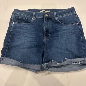 Denim Blue Women's Shorts